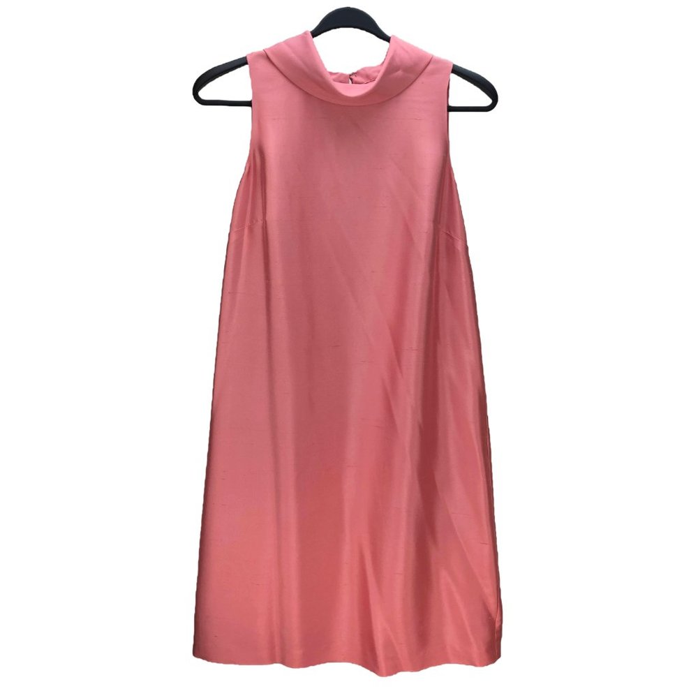 TALBOTS NEW pink silk sleeveless dress - SZ 4 Petite